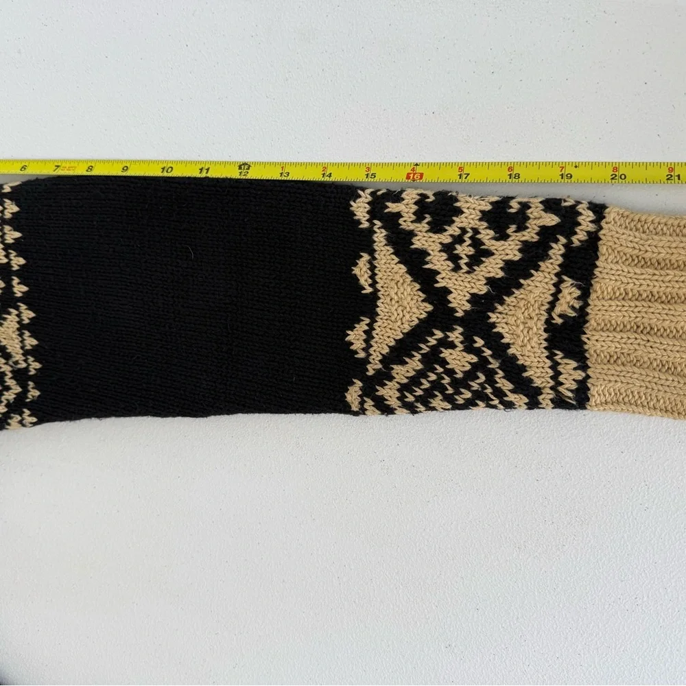 Polo Ralph Lauren vintage canoe row boat geometric graphic sweater size Medium - Picture 9 of 10